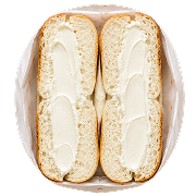 Cream Cheese bagel menu item